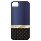 Deluxe Royal Blue w/ Custom Name iPhone 5 Case