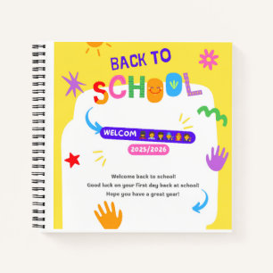 Deluxe Spiral Notebook school 2015/2026