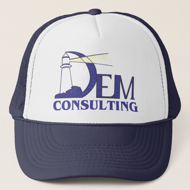 DEM Consulting LLC Trucker Hat (Front)