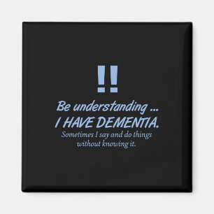 Dementia Alzheimerheimer Warrior Patients Brain Di Magnet
