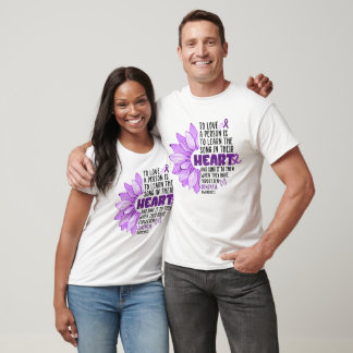 Dementia Alzheimer's Awareness Song in Their Heart T-Shirt