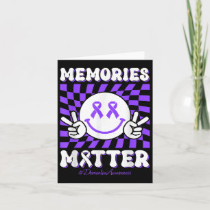 Dementia Awareness Memories Heimer Card