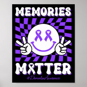 Dementia Awareness Memories Problem Heimerheimer Poster