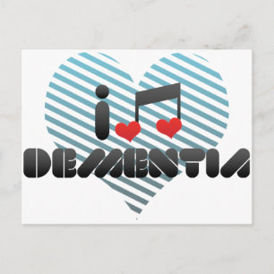 Dementia fan postcard