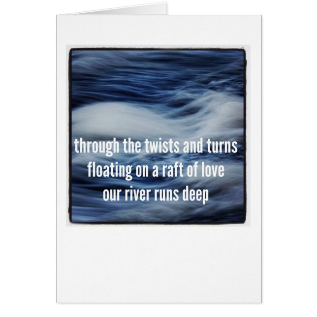 Dementia Journey Card: Raft Of Love (Front)