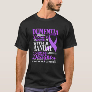 Dementia Manaul Alzheimer's Awareness Support Squa T-Shirt