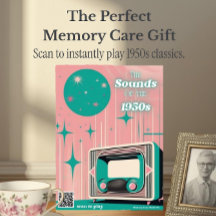 Dementia Memory Care Gift | 1950s Music Playlist