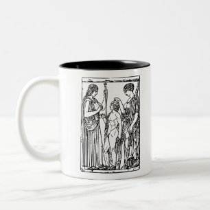 Demeter and Persephone Two-Tone Coffee Mug
