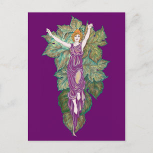 Demeter mother-goddess postcard