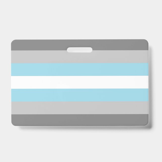 DemiBoy Flag ID Badge (Front)
