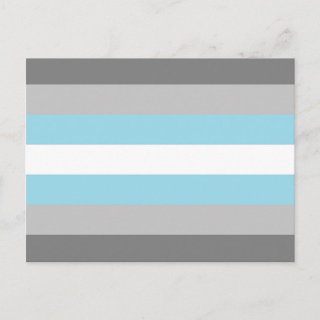 DemiBoy flag Postcard (Front)