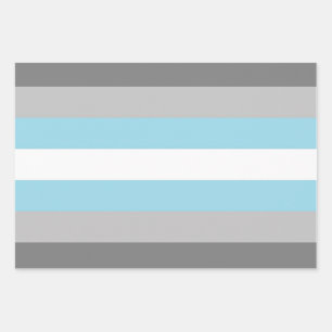 DemiBoy flag Wrapping Paper Sheet