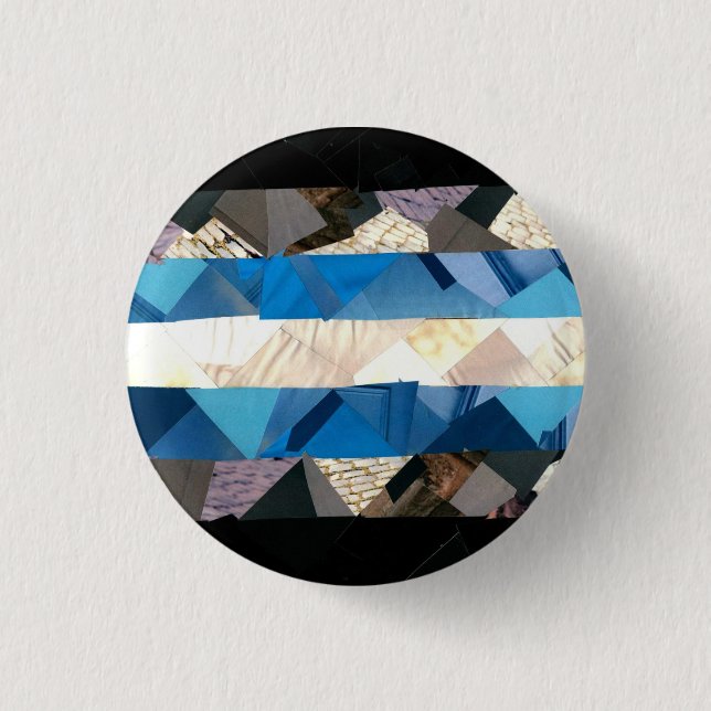 Demiboy Pride Flag 3 Cm Round Badge (Front)