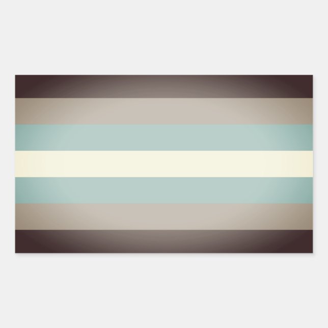 Demiboy Pride Rectangular Sticker (Front)