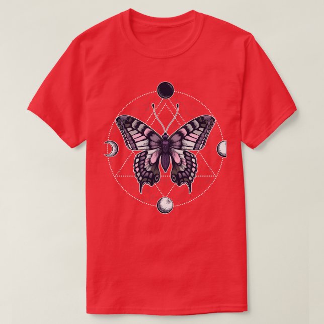 Demigirl Butterfly T-Shirt (Design Front)