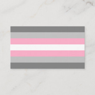 DemiGirl Flag Business Card