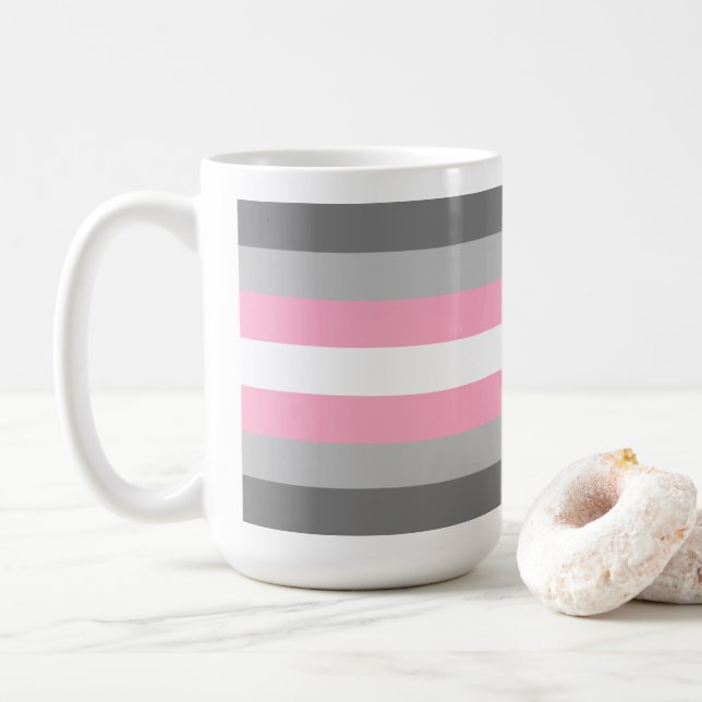 Demigirl Pride Coffee Mug (With Donut)