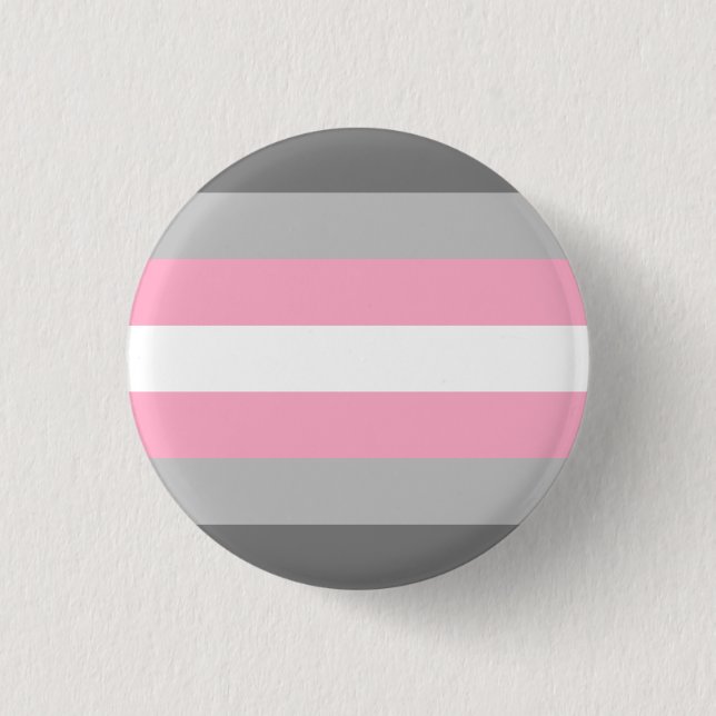 Demigirl Pride Flag 3 Cm Round Badge (Front)