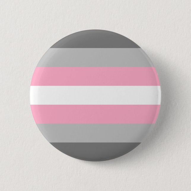 Demigirl Pride Flag LGBT Pride 6 Cm Round Badge (Front)
