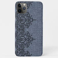 *~* Demin and Black Lace Girly Romantic