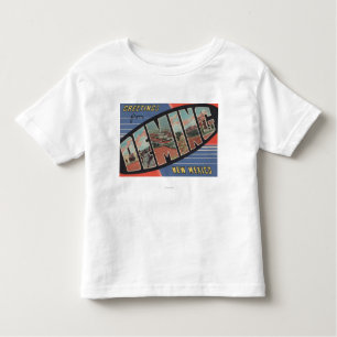 Deming, New Mexico - Large Letter Scenes Toddler T-Shirt