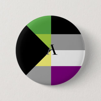Demiromantic Asexual Demi Ace Pin