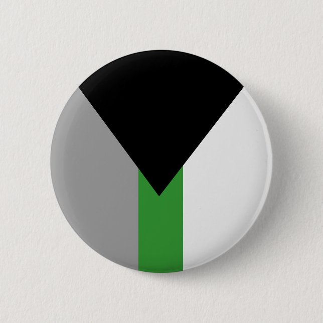 Demiromantic Pride Flag 6 Cm Round Badge (Front)