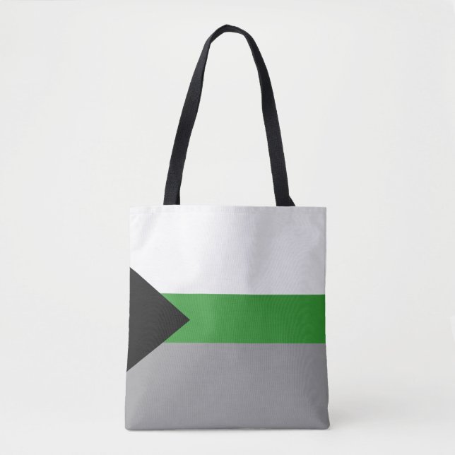 Demiromantic Pride Tote Bag (Front)
