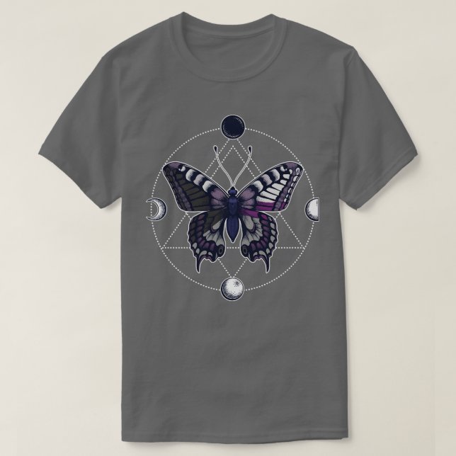 Demisexual Butterfly T-Shirt (Design Front)
