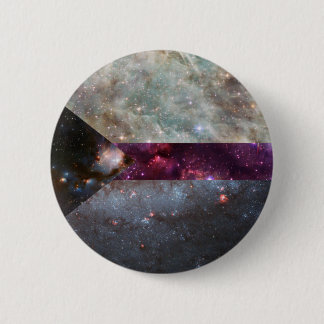 Demisexual nebula flag pin