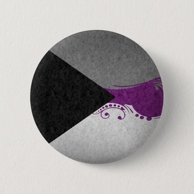 Demisexual Ornamental Flag 6 Cm Round Badge (Front)
