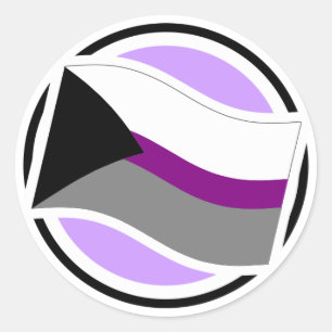 Demisexual Pop-Up Definition Icon Sticker