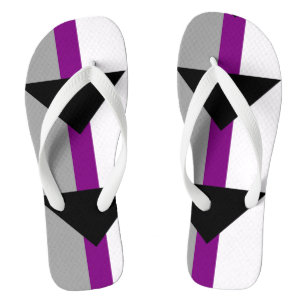 Demisexual Pride Jandals