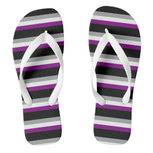 Demisexual Pride Jandals