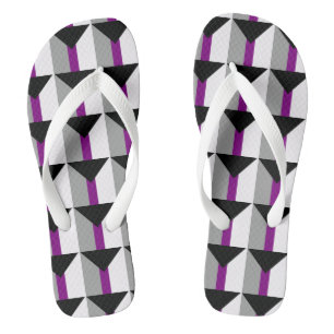 Demisexual Pride Jandals