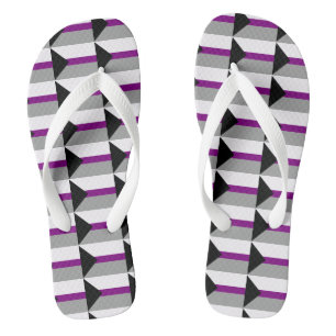 Demisexual Pride Jandals