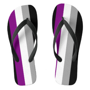 Demisexual Pride Jandals