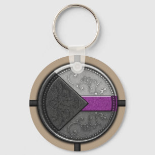 Demisexual Wax Seal Key Ring