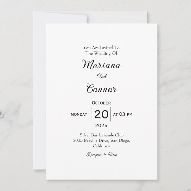 Demo 9 Invitation (Front)