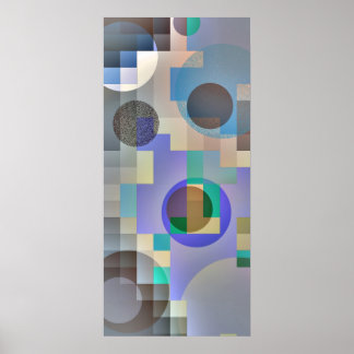 DEMO Abstract Poster ( colour variation )