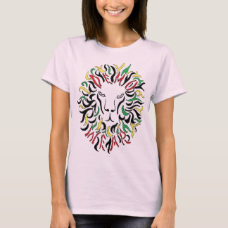 Demo Wear: Rasta Lion- (ladies organic) T-Shirt