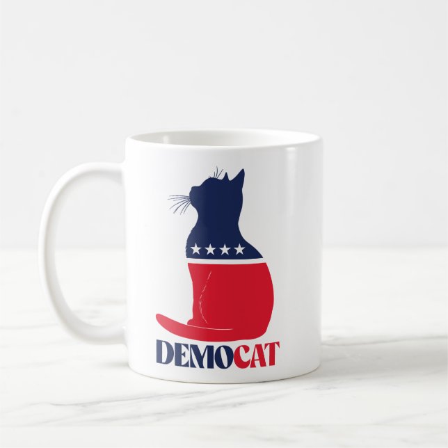 Democat Coffee Mug (Left)