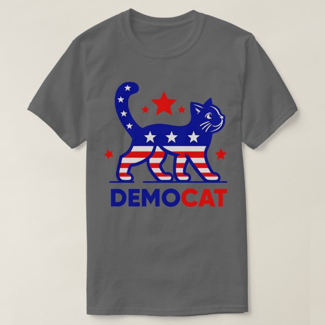 DEMOCAT For  1 T-Shirt (Design Front)