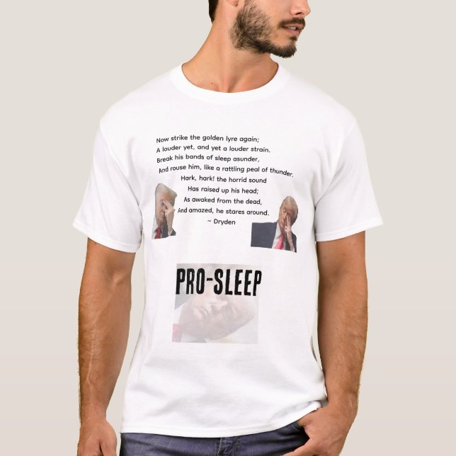 Democracy 101 Free Speech Pro-Sleep T-Shirt (Front)