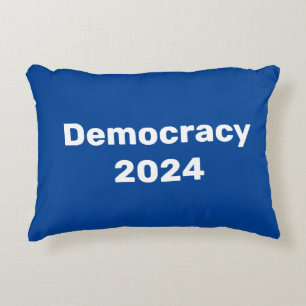Democracy 2024 Presidential Election Decorative Cushion