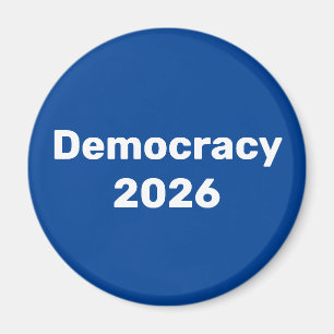 Democracy 2026 Midterm Election Magnet