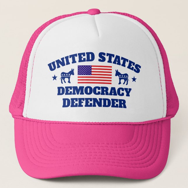 Democracy Defender©™ Trucker Hat (Front)