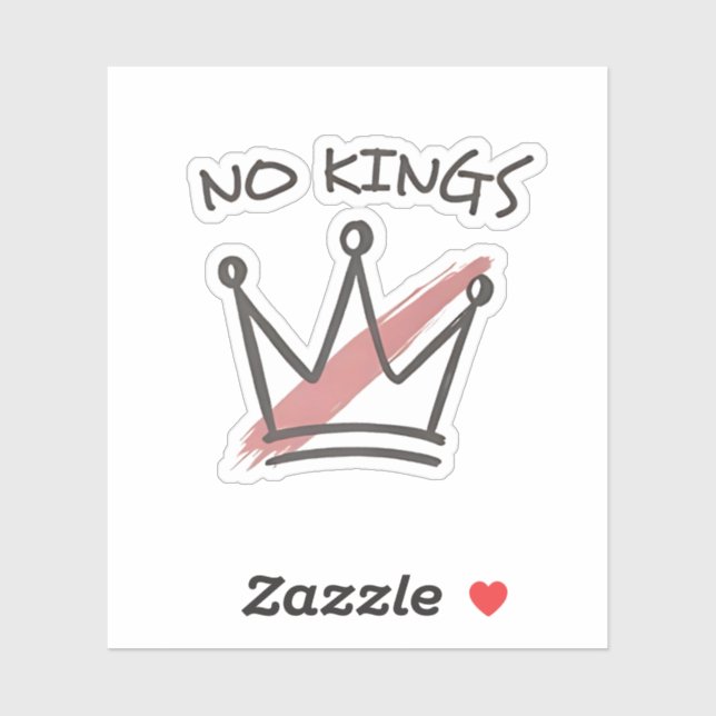 Democracy Has no King Librety Status USA  (Sheet)