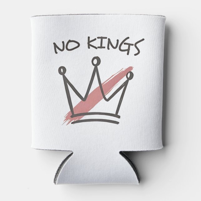 Democracy Has no King Librety Status USA  Can Cooler (Front)