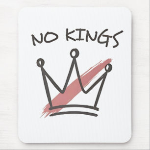 Democracy Has no King Librety Status USA Mouse Pad